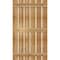 Ekena Millwork Spaced Board-n-Batten Shutters, Rough Sawn Western Red Cedar, 34 3/4W x 60H, PR RBS06S35X060RWR - alternate 2